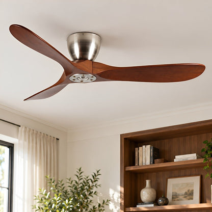 Waterproof Wood DC Motor Outdoor Ceiling Fan - Flyachilles