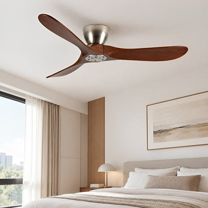 Waterproof Wood DC Motor Outdoor Ceiling Fan - Flyachilles