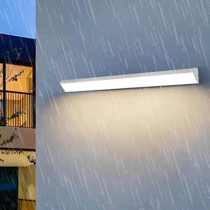 White Waterproof Outdoor LED Strip Lights Porch Light Exterior Wall Lights - Flyachilles